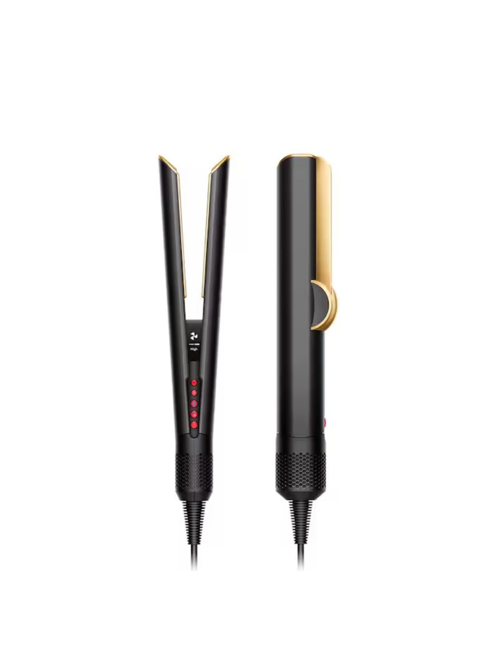 Dyson Black and Gold Hair Straightener